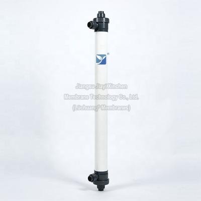 China Factory Direct 4040 PVDF PVDF Fiber Hotels Cylindrical Membrane Cartridge Filter Module for Water Sewage Wastewater Treatment for sale