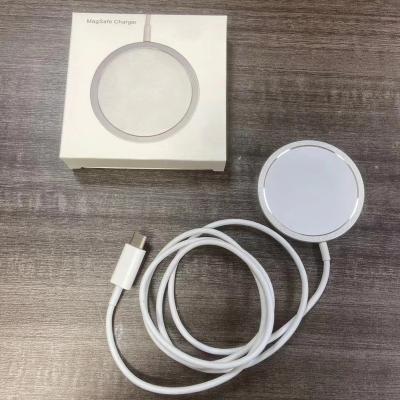 China Slim 15W mobile phone magnetic suction wireless charger and portable magnetic suction placing automatic adsorption with absorption and fi for sale