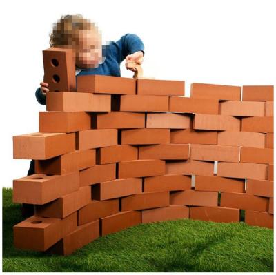 China Eco - Friendly EVA Construction Brick Role Play Brick Stand Up Large Stacking Blocks for sale