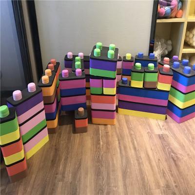 China Eco-friendly EVA Foam Indoor Toys Soft Kindergarten Playground Equipment Amusement Park Building Blocks Safe For Brand New Equipment for sale