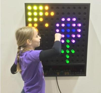 China Educational Interactive Playground Electronic Playground Giants Lite Brite for sale