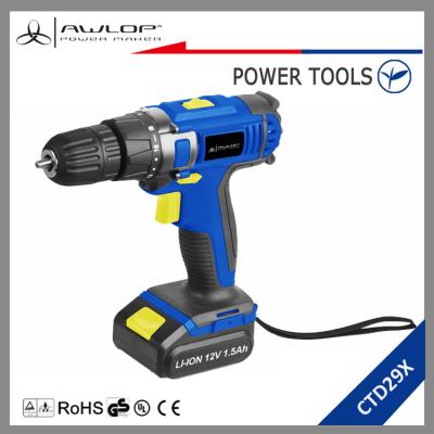 China 16+1 Cordless Screwdriver Drill 18v Rechargable Battery for sale