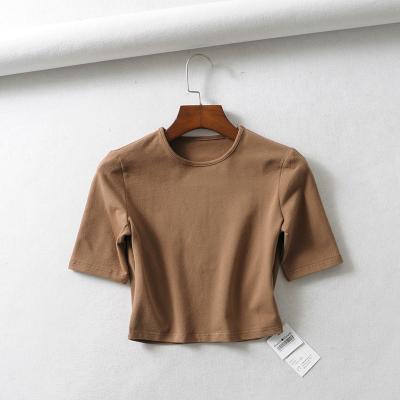 China Wholesale Loose Cute QUICK DRY Outstanding Ladies Blouse Crop Tops For Women for sale