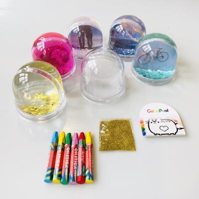 China Kids Art Kits Felt Craft Diy 8.5*9*9 Cm PS Snowball for sale