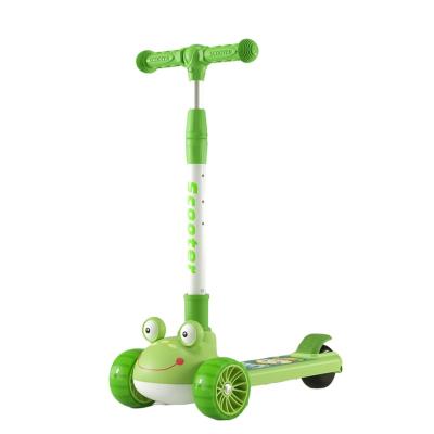 China Plastic Best Selling Durable Folding Toy Children's Three Wheels Cheap Scooter for sale