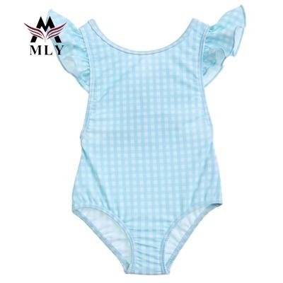 China Breathable Wholesale Manufacturer Baby Girl Swimwear One Piece Children Swimwear for sale