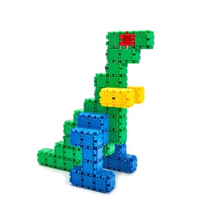 China Safety Interesting Light Weight Soft Assembly Educational Children Interlocking Building Block for sale