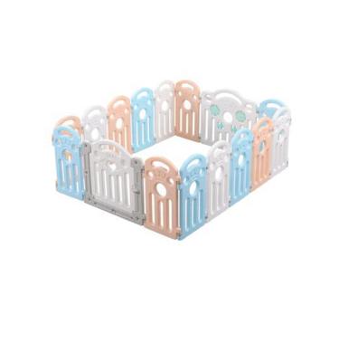 China Multi-games Plastic Durable Children's Game Plastic Fence Toy For Children Baby Playpen for sale