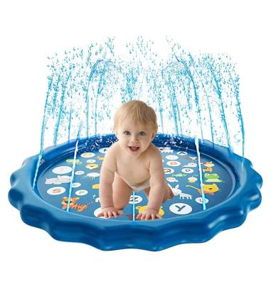 China PVC Custom Design Pet Splash Water Mat Water Toys Outdoor Pet Toys for sale