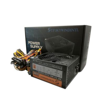 China Modular Power Supply 1800W ATX 1800w 2000w PC Desktop Power Supply Supports 8 Graphics Card 100-240V for sale