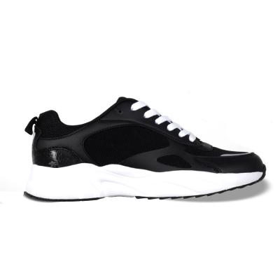 China Fashion Trend Ladies Breathable Lace Up Height Increasing Shoes Casual Sneaker For Women for sale