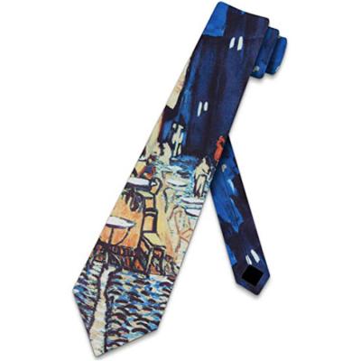 China Silk/Polyester/Wool/RPET Woven Tie Wholesale Printing High Quality Woven Silk Men's 100% Silk Tie Neck Tie Wholesale for sale