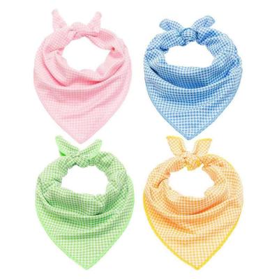 China Polyester Custom Design Triangle Pet Cat Scarf Bandana For Dog for sale