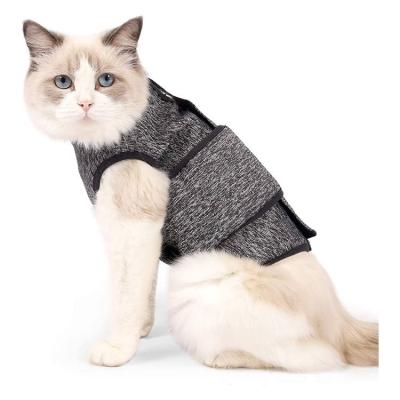 China Cotton Hot Sales Custom Design Dog Cat Vest Jacket With Belt for sale