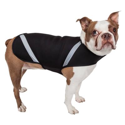 China Wholesale Waterproof Fabric Neoprene Shell Fabric Pet Coat Jacket Reflective Safety Dog Harness Vest for sale