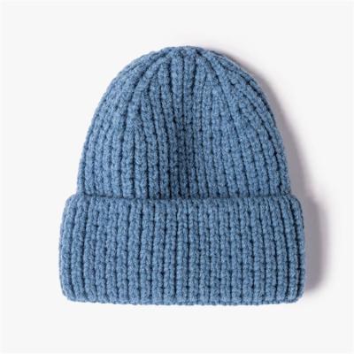 China Keeping Warm Winter Fashion Cotton Outdoor Cashmere Knitted Warm Hat Logo For Women Custom Made for sale