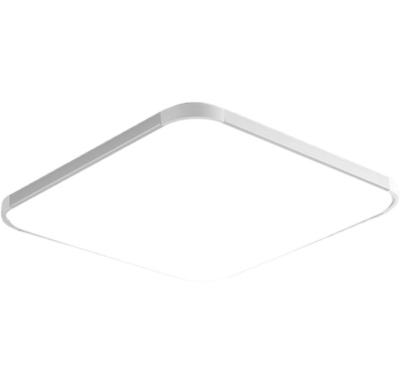 China Surface Mounted Remote control LED ceiling lamp Modern simple ultra-thin indoor square rectangle 24W 36W 48W 96W eye protection for sale