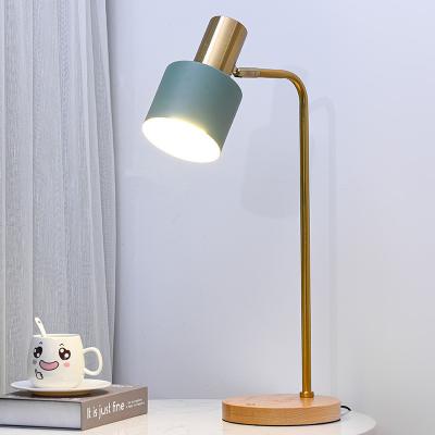 China Modern Desk Reading Lamp With Brightness Adjustable Luxury Living Room Decorative Table Led Nordic Study Light Bedroom Bedside Small for sale