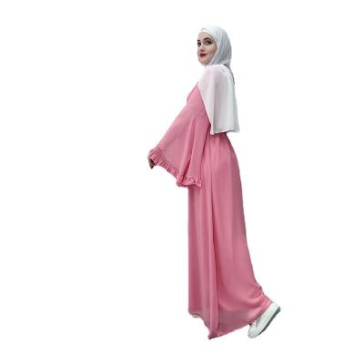 China New Modest Muslimah Dress Muslimah Styling The Islamic Casual Dress Muslim Clothing Long Contracted Islamic Dress for sale