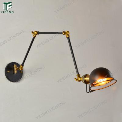 China Modern New Design Modern Swing Arm Industrial Indoor Reading Led Lighting Wall Lamp for sale