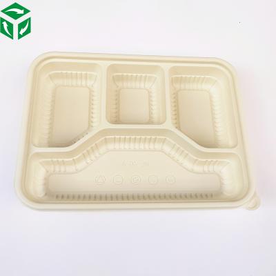 China Plastic Food Packaging Container Eco Friendly Takeaway Fast Food for sale