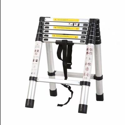 China Heavy Duty Aluminum Attic Roofing Collapsible Folding Ladders Telescopic Ladder for sale