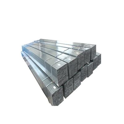 China Liquid hot dipped pipe galvanized steel iron round seamless pipe tube corrugated square tubing galvanized steel pipe rectangular iron tube for sale