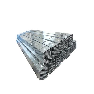 China Liquid Pipe Hot Rolled Gi Welded Galvanized Pipe Tube 16 Gauge Square Cavity Steel Tube Round Wall Coated Thick Steel Pipe for sale