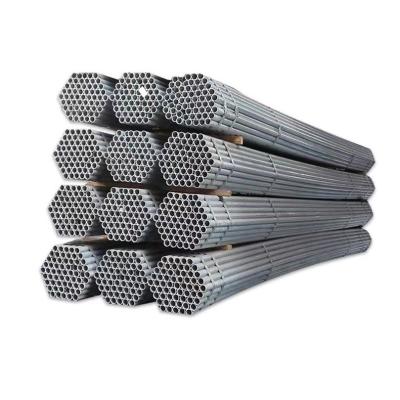 China Liquid Pipe Galvanized Iron Round Hot Dipped Pipe Galvanized Erw Steel Tubes Tubular Carbon Steel Pipes For Greenhouse Building Construction for sale