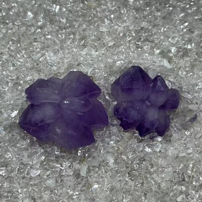 China China Wholesale Natural Amethyst Flower Healing Crystals For Home Decor for sale