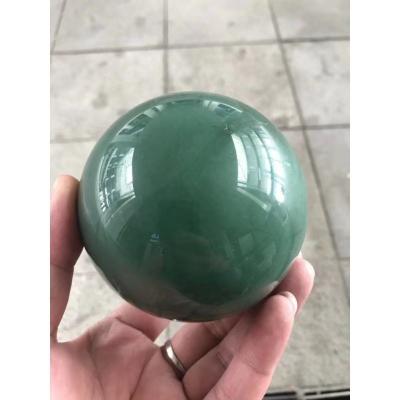 China China Natural Polishing Green Aventurine Crystal Sphere Ball for Reiki Healing Crystals for Home Decor for sale