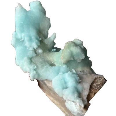 China China Natural High Quality Mineral Specimen Aragonite Blue Healing Crystals For Home Decor for sale