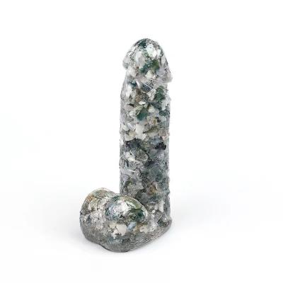 China China Wholesale Natural Crystals Dildo Healing Stones Magic Wand Opens Healing Crystals For Home Decor for sale