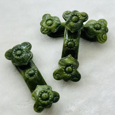 China China wholesale natural hsiuyen jade carving ruyi healing crystals for home decor for sale