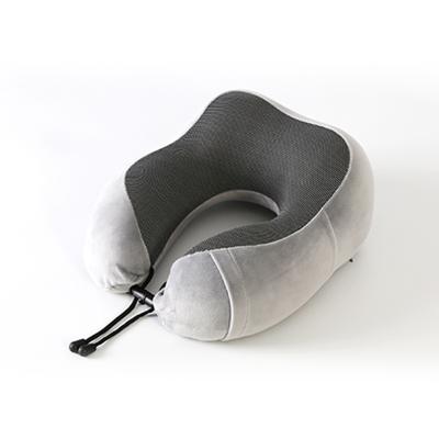 China Customized Folded U Shaped Neck Pillow Car Memory Foam Travel Neck Pillow Sleep Camping Neck Pillow for sale