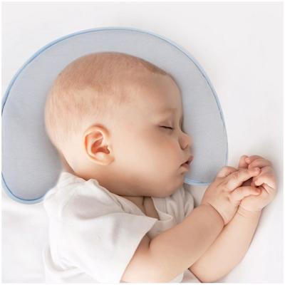 China Wholesale Sleep Anti-Apnea Pillow Flat Head Core Anti Shaping Neck Pad Head Crib Baby Pillow For Newborn for sale