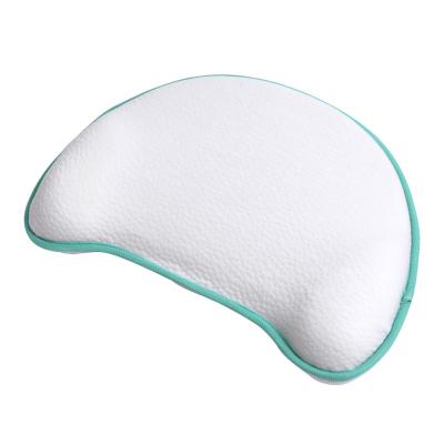 China New Anti-Apnea Ware Flat Head Stretching Memory Foam Infant Position Baby Pillow for sale