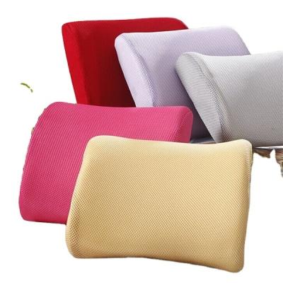 China Classic Anti-Static Orthopedic Cushion Car Back Memory Foam Lumbar Cushion Back Support Pillow for sale