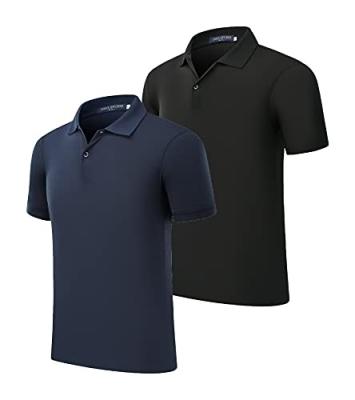 China Anti-Wrinkle Custom Polo Tee Short Sleeve Men's Polyester Man Golf Shirts Dry Fit Polo Camisetas for sale