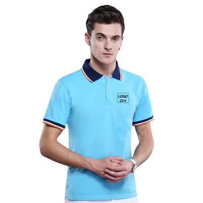 China Promotional Blank Style Anti Shrink Performance Polo Shirts Sublimation Mens Polo Shirts Set for sale