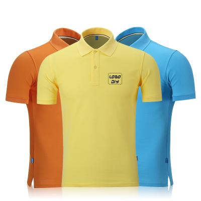 China 2021 Wholesale Simple Anti Shrink T Shirts Washed Oversized 100% Cotton Men Polo T Shirt for sale