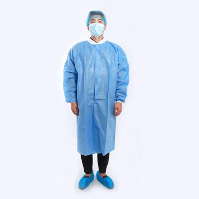 China PE AAMI Level 2 3 4 Sms PP Surgical Medical PE Hospital Suit Disposable Isolation Gowns Developed Isolation Gowns for sale