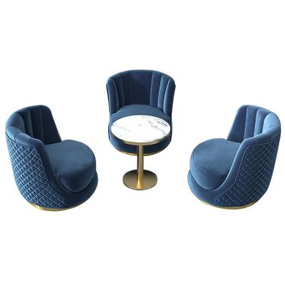 China (Others) 2022 Modern Fashion Reception Hotel Lounge Lounge Adjustable Nordic Rotating Lounge Chairs for sale