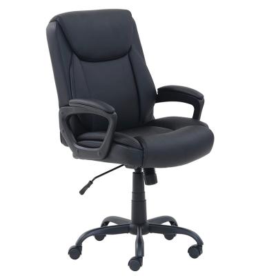 China High Quality Swivel Leather PU Office Chair Ergonomic Minimalist 2021 Executive Director Chair for sale