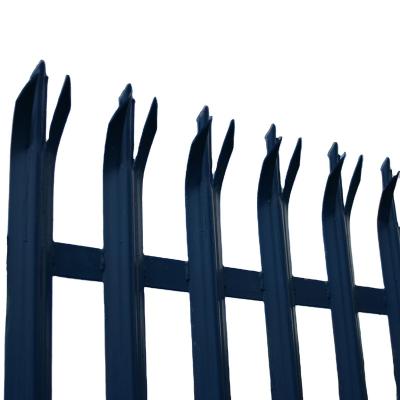 China Easily Assembled W Profile Galvanized Palisade Fence Security Palisade Gate Factory for sale