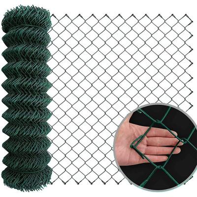 China 42 panels 6 inch 6x12 gauge easily assembled chain link mesh fence with top rail jamaica round post for sale craigslist for sale