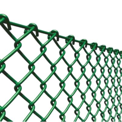 China Easily Assembled 7ft 10' 25' 100' Roll Wholesale PVC Galvanized Batting Cage Chain Link Fence Wire Mesh Hardware Post Part for sale