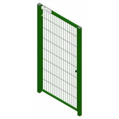 China Easily Assembled Triangular Garden Folding 3d Welded Wire Mesh Fence Pvc Coated Welded 3d Curved Wire Mesh Garden Fence for sale