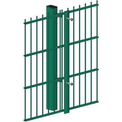 China Easily Assembled Galvanized PVC / Powder Coated Fencing Double Sided Wire Mesh PANEL 2D Fence For Sale for sale