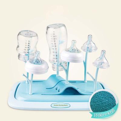 China Supplier Factory Wholesale Baby Infant Feeding Products Kids Bottle Dryer Teats Drier Rack Detachable Bottle Drying Rack for sale